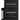 Hotpoint Hotpoint HDE5VDCB 50cm Electric Double Cooker with Ceramic Hob - Black