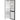 Hotpoint Dual No Frost 60/40  Fridge Freezer with EvenFlow - Dark Silver - 59.5CM - 316L