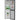 Hotpoint Hotpoint HPKF 6353 XBR4UK Dual No Frost 50/50 Fridge Freezer with VitalCare- Dark Inox