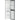 Hotpoint No Frost 50/50 Fridge Freezer - Silver - 54CM - 270L