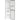 Hotpoint No Frost 50/50  Fridge Freezer With Water Dispenser - Silver - 54CM - 270L
