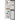 Hotpoint No Frost 50/50 Fridge Freezer - Dark Grey - 54CM - 270L