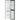 Hotpoint No Frost 50/50 Fridge Freezer - Dark Grey - 54CM - 270L