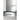 Indesit 60CM Curved Glass Hood - Button Control - Stainless Steel With Dishwashable Aluminium Grease Filter - 57 / 65 Db