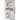 Indesit No Frost 50/50 Fridge Freezer - Silver - 54CM - 270L