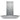 Hotpoint 70CM Curved Glass Hood - Button Control - Stainless Steel With Dishwashable Aluminium Grease Filter - 57 / 65 Db