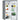 Indesit Low Frost  Tall Larder Fridge - Silver - 59.5CM - 323L