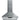 Indesit 60CM Chimney Hood - Button Control - Stainless Steel With Dishwashable Aluminium Grease Filter - 49 / 68 Db